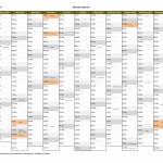 Kalender 2016 zum ausdrucken A3 quer